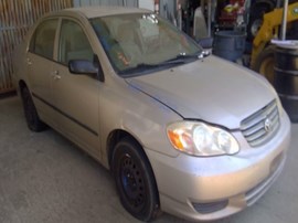 2003 TOYOTA COROLLA, GRAY, AT, 1.8L, Z25116